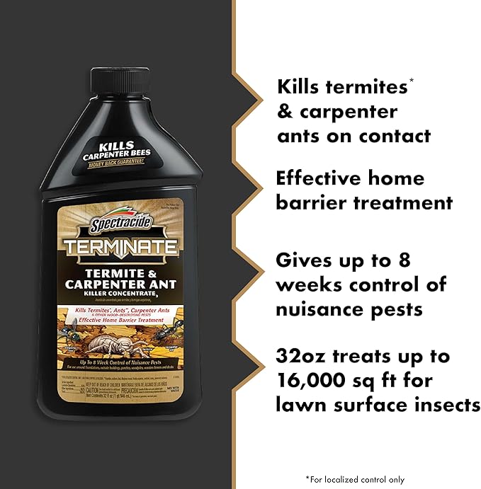 Spectracide 96410 HG-96410 Termite Killer, 32 oz