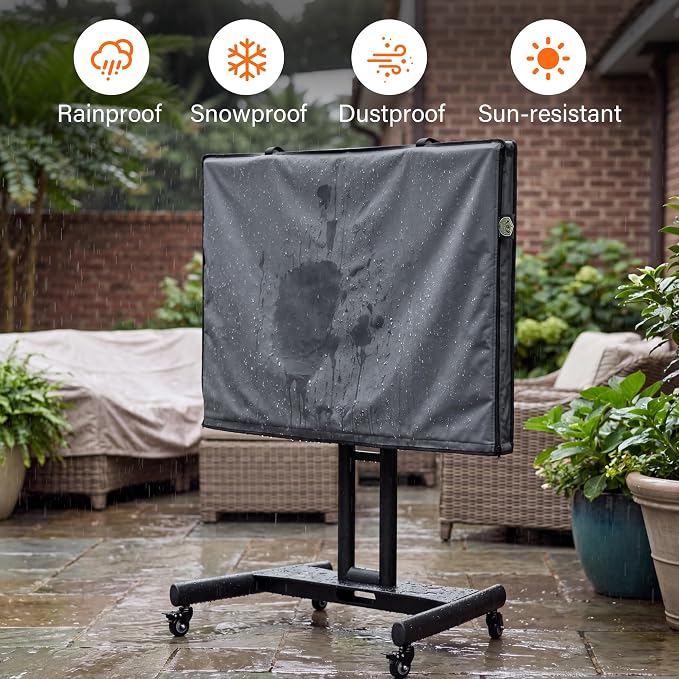 Outdoor TV Cover - All-Weather Waterproof Universal for 30 to 32 Inch TVs