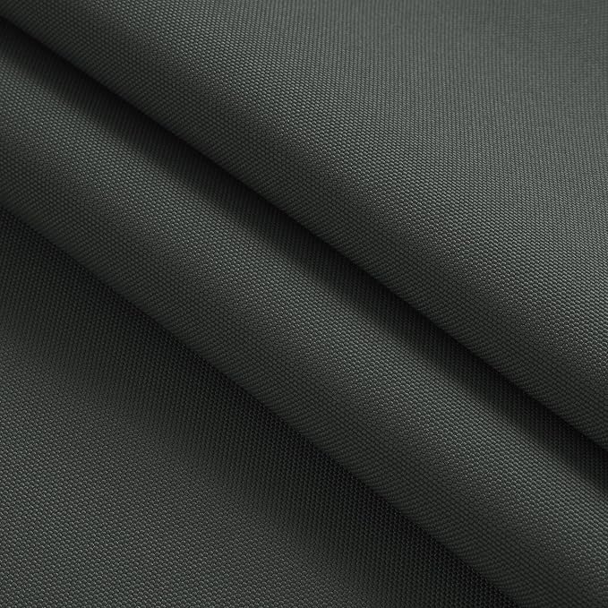 Thickened Waterproof Canvas Fabric by The Yard 1200D 58" W Outdoor Upholstery Material Heavy Duty Fabric Water Resistant Sewing Material for Chair Patio Cushion Purse Bag 3 Yard Grey