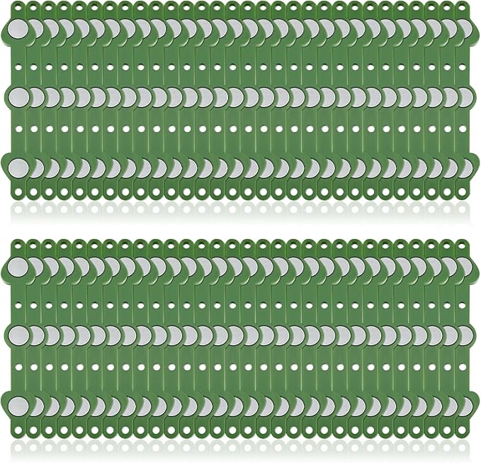 Waydress 60 Pairs Floral Boutonniere Magnets Small Corsage Fix Boutonniere Magnets Corsage Pins Brooches Flower Stick for Handmade Wedding Bride Groom Flower (Green)
