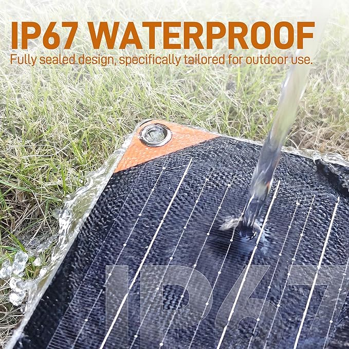 SUNAPEX 12V 20 Watt Solar Trickle Charger Maintainer - Waterproof Solar Powered Battery Charger - Solar Panel Kit Built-in Smart Charge Controller for Car Rv Trailer Truck Boat Automotive Marine