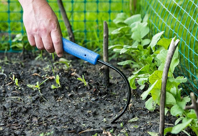 CobraHead® Original Weeder & Cultivator Garden Hand Tool - Forged Steel Blade - Recycled Plastic Handle - Ergonomically Designed for Digging, Edging & Planting - Gardeners Love Our Most Versatile Tool