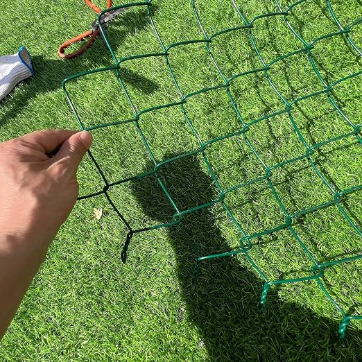 13 Gauge 36inX33ft Green PVC Coated Galvanized Wire Fence Mesh 2.5in Chicken Wire Fencing Chain Link Fence Garden Fencing Poultry Netting/for Yard Fence