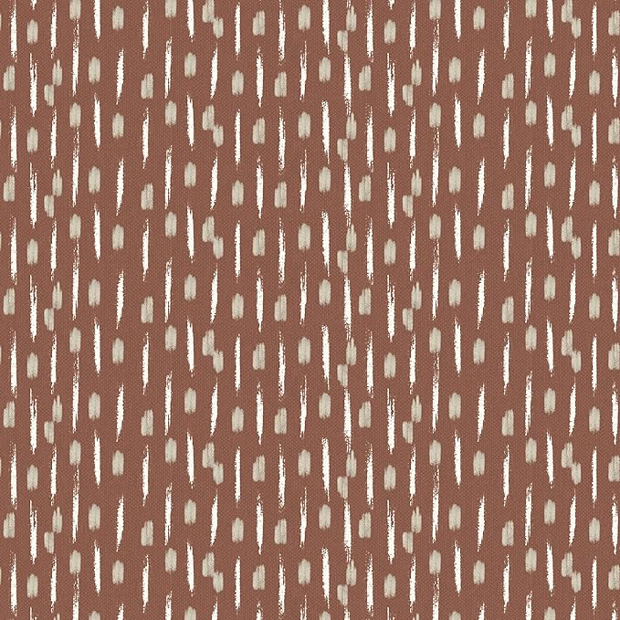 Arden Outdoor Foam Deep Seat Cushion Set, 24 in x 24 in, Weather-Proof, Rain-Proof, Fade Resistant Patio Cushion, Bottom and Back Cushion for Chair, Sofa, and Couch Rust Red Brushed Texture