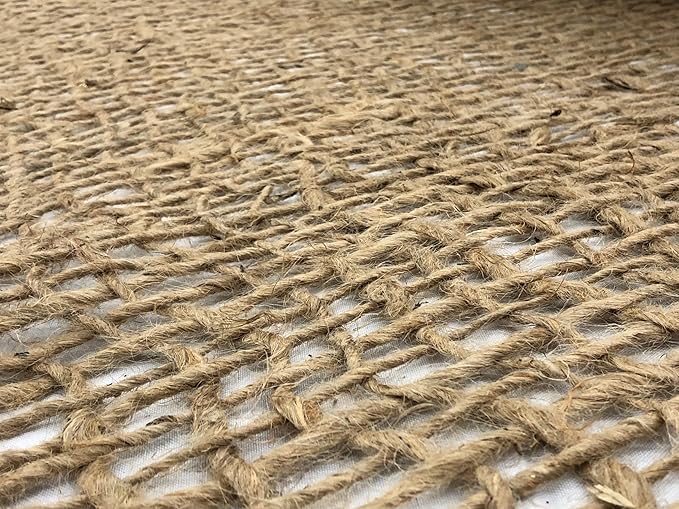 Jute Erosion Control, Soil Saver Mesh Blanket - 48" Wide x 20 Yards (60 feet Long) - 240 Sq. Ft. Coverage