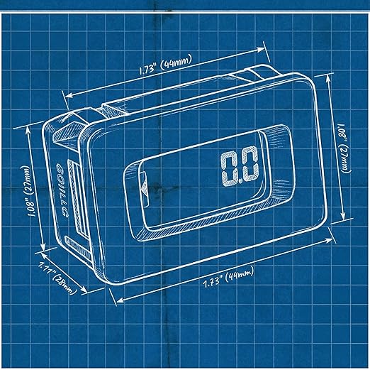 Hardline Products USA Digital Hour Meter – OEM Replacement for John Deere - Toro - Ariens & Briggs Stratton – Fits 100, X & G Series Mowers – Waterproof Maintenance Gauge for Tractors - E330