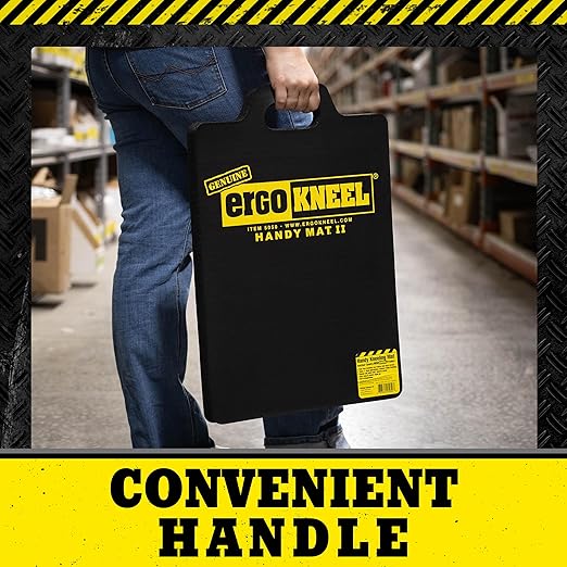 Foam Kneeling Pad – Extra Thick 1” Kneeling Mat 14” x 21” | Large Working Pad for Knees & Back | Heavy-Duty Anti-Fatigue Knee Mat | Portable Industrial Kneeling Pad