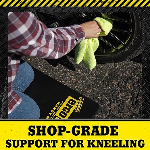 Foam Kneeling Pad – Extra Thick 1” Kneeling Mat 14” x 21” | Large Working Pad for Knees & Back | Heavy-Duty Anti-Fatigue Knee Mat | Portable Industrial Kneeling Pad