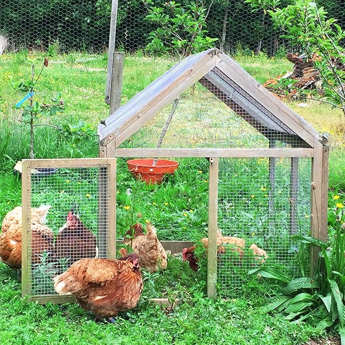 36'' x 10' Hardware Cloth 1/2 inch 19 Gauge - Hot-dip Galvanized After Welding, Chicken Coop Wire Fence Wire Mesh Screen, Rabbit/Snake Fences, Netting Wire Cloth Galvanized Wire Mesh Roll