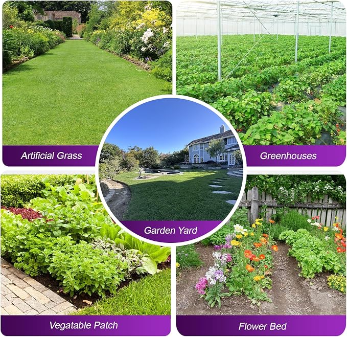 4FT x 100FT 3.2oz Heavy Duty Weed Barrier Landscape Fabric – Premium Woven Ground Cover for Gardening, Farming & Driveways, Breathable Weed Control Cloth with 10 U-Shaped Securing Pegs