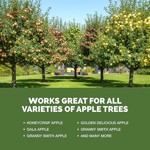 Apple Tree Fertilizer – Liquid Plant Food for Bigger Harvests, Stronger Roots & Healthy Growth, 1 Gallon