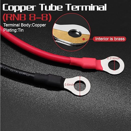 (11FT 12AWG) 12 Gauge Wire Tinned Copper Tray Cable - for Solar Panel MPPT Controller Boat Marine Automotive RV