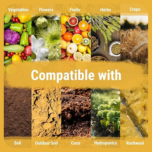 Cronk Nutrients CalMag 2-0-0 - Calcium, Magnesium and Iron Plant Fertilizer – Compatible with Soil, Soilless and Hydroponic Garden – Correct Common Deficiencies for Indoor & Outdoor Plants, 500mL