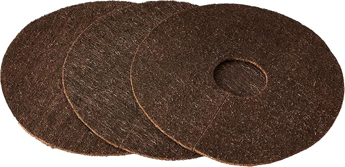 Bosmere M226 3-Pack Tree Protection Weed Mats, 18-Inch