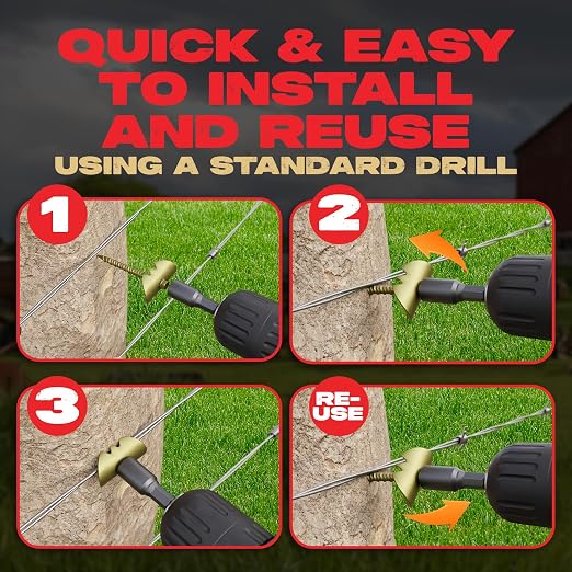 Cat’s Claw Fasteners 2 inch for Softwoods 170 Pieces Replaces The Common Fencing Staple Installs Fast with a Power Drill 4X Stronger Than Fence Staples The Original Patented USA Montana Brand