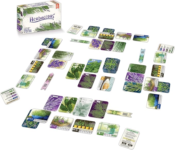 Pencil First Games Herbaceous Card Game – A Flavorful Set Collection Game of Garden Herbs and Containers by Pencil First Games for 1-4 Players