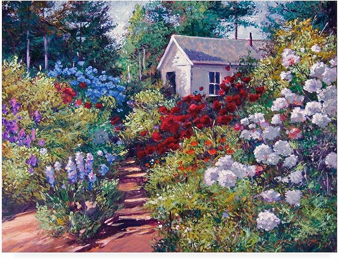 Trademark Fine Art David Lloyd Glover 'The Gardener's Shed' Outdoor Canvas 18x24