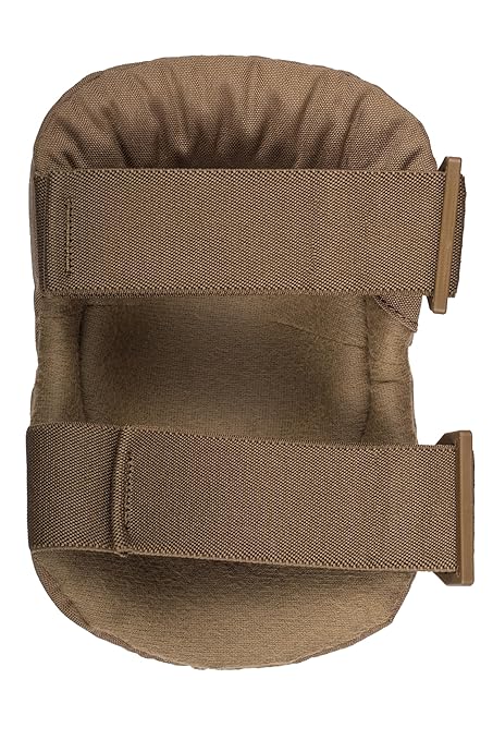 ALTA 53013.14 AltaFLEX Elbow Protector Pad, Coyote Cordura Nylon Fabric, AltaLOK Fastening, Flexible Cap, Round, Coyote
