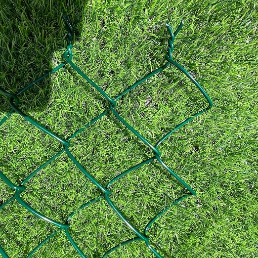 13 Gauge 36inX33ft Green PVC Coated Galvanized Wire Fence Mesh 2.5in Chicken Wire Fencing Chain Link Fence Garden Fencing Poultry Netting/for Yard Fence