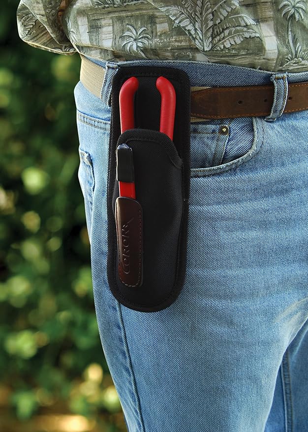 Corona Tools XSeries Pruner Kit With Universal Tool Pouch and Sharpening Tool