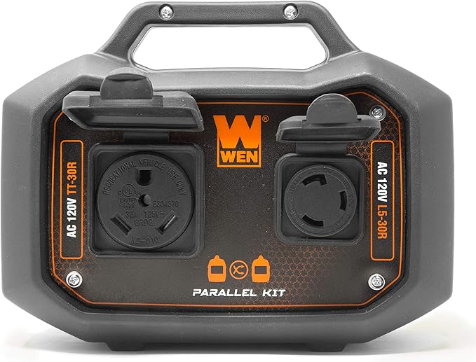 Wen GNA36i 30-Amp 3600-Watt Parallel Connection Kit for Inverter Generators, Black