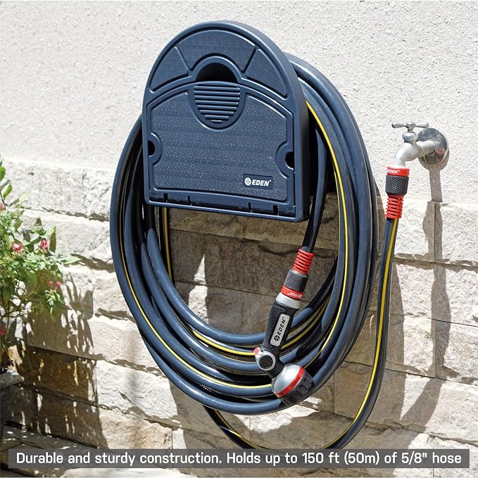 Eden 95959 Hose Hanger W/Multi-Adjustable Garden Sprinkler