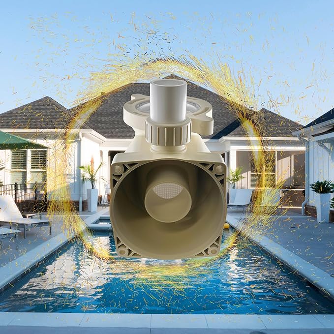 Swimables Volute Assembly Compatible with Superflo Pentair Pool Pump 353010 | Includes Lid, Locking Ring, Basket, Pot Screws, Unions and Housing | Works on All Superflo's 0.5 HP - 2 HP Including VS's