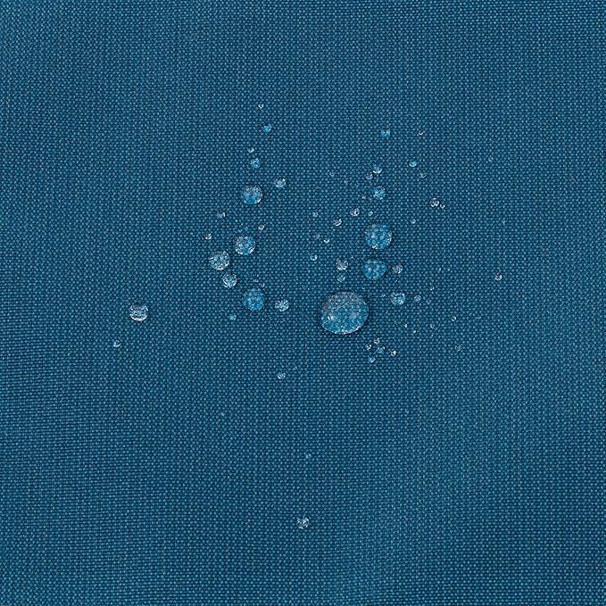 QILLOWAY Outdoor High Back Chair Cushion for Adirondack, All Weather Rocking Chair Cushions Thick Padded Replacement for Patio Furniture Set of 4,Peacock Blue