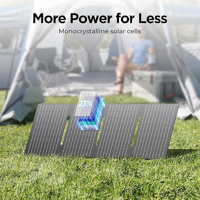 SinKeu Solar Generator with Panels Included - 300W Portable Power Station with 40W Solar Panel,256Wh (80000mAh) LiFePO4 Battery with USB DC AC Outlets for Home, Laptop, RV, Hurricane, Camping
