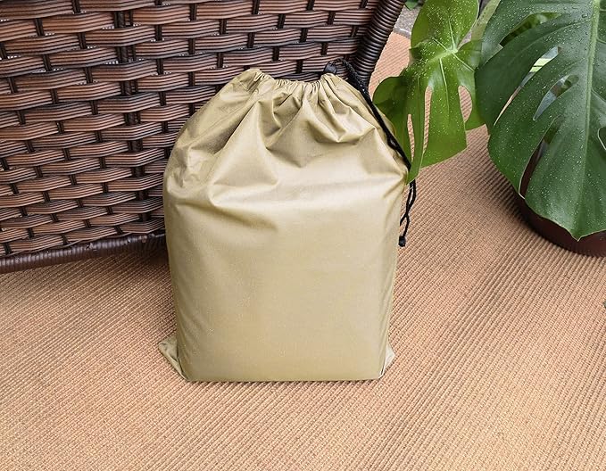 Patio Furniture Covers,Outdoor Furniture Cover Waterproof,Patio Furniture Set Covers for 3 Piece Outdoor Bistro,Patio Sofa Covers Set for 2 Chairs and Coffee Table,Beige