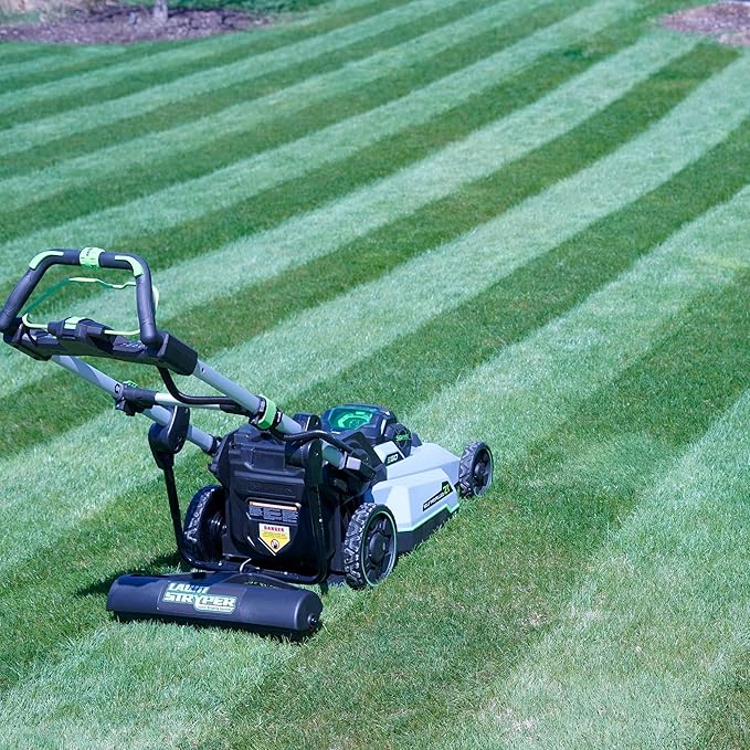 Generation 3 Lawn Striping System/Stripe Your Lawn Like A Ballpark/ONLY Works with EGO Battery Powered 22" Aluminum and Composite Residential Walk-Behind Lawn Mowers (Does NOT Work with EGO 21")
