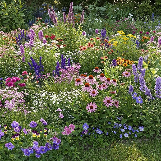 Ferry Morse Flower Seeds - Non-GMO Wildflower Shade Mix, Shade Flowers - 1 lb