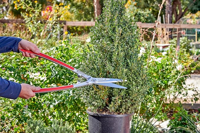 Corona Tools PrecisionCUT Aluminum Hedge Shear – Lightweight Hedge Clippers for Trimming Hedges, Shrubs & Bushes, Garden Landscaping Shears