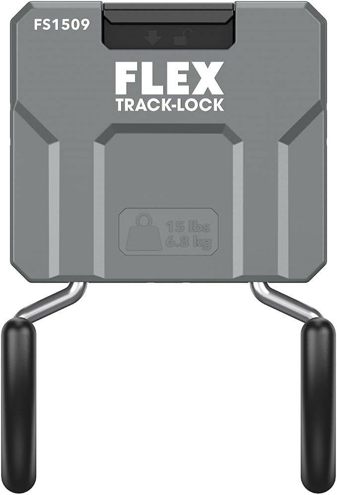 FLEX Track-Lock Wall Mount Storage System Dual C-Hook 2 Pack - FS1509-2