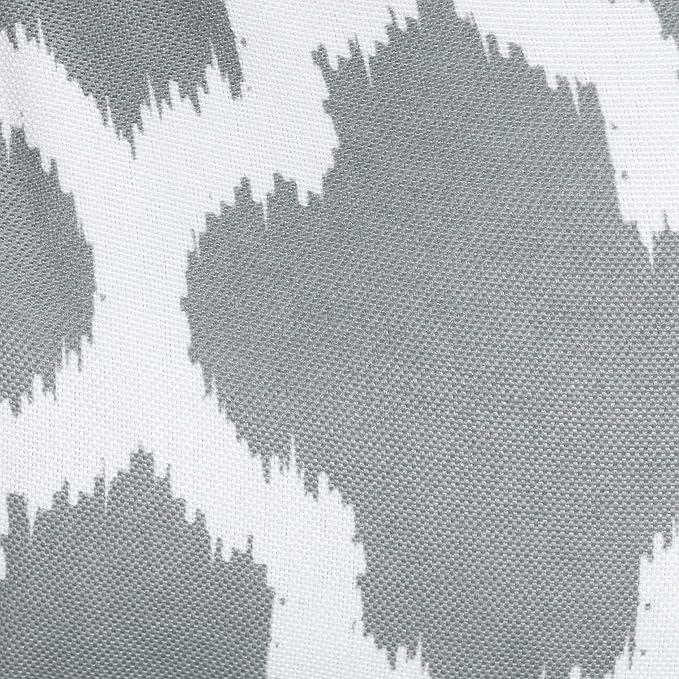 Sweet Home Collection Patio Cushions Outdoor Chair Pads Premium Comfortable Thick Fiber Fill Tufted 19" x 19" Seat Cover, 2 Count (Pack of 1), Tessa Gray 4