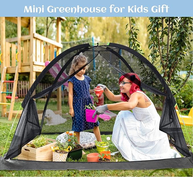 Crop Cages for Garden 7X5X4.4FT - Reusable Mesh Plant Cover for Outdoor Raised Garden Bed Protection Sun Shade & Bird Netting for Fruits/Vegetables and Bushes
