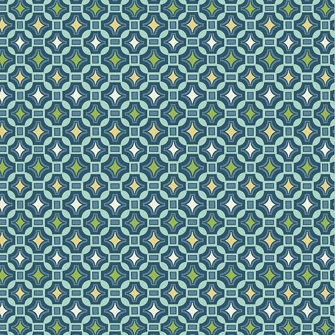 Arden Outdoor Deep Seat Cushion Set, 22 in x 24 in, Weather-Proof, Rain-Proof, Fade Resistant Patio Cushion Alana Tile