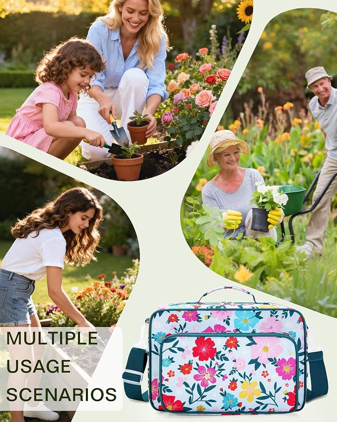 Seed Storage Organizer Binder with 20 PCS Reusable Seed Envelopes - 30 Pack Sheet Protectors Holds 120 Packets Envelopes, Flower