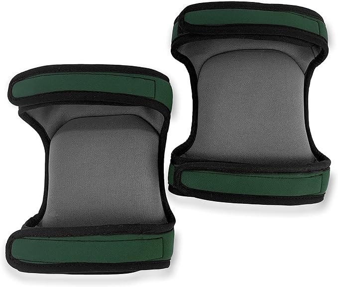 Bosmere G127G Bosneeleze Luxury Garden Knee Pads, Dark Green