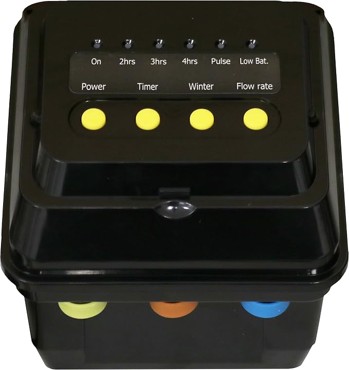 Sunnydaze 66 GPH Submersible Solar Water Pump - 36-Inch Lift - Solar Panel Kit with Battery Pack and LED Light for Fountains and Bird Baths