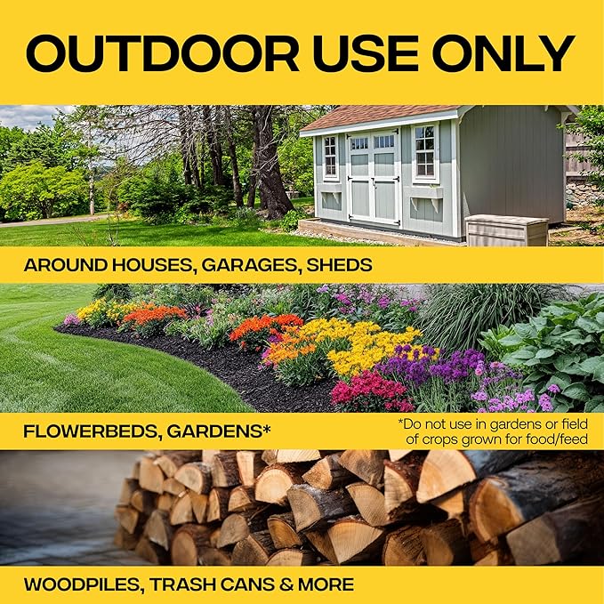 Victor VP362 Snake-A-Way Outdoor Snake Repellent for Yard, Repelling Granules for Poisonous and Non-Poisonous Snakes - 28 LBs
