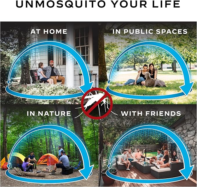 Thermacell Mosquito Repellent Refills, 60-Hour Pack; Contains 15 Repellent Mats, 5 Fuel Cartridges; Compatible with Any Fuel-Powered Thermacell Product; No Spray, Scent, Mess