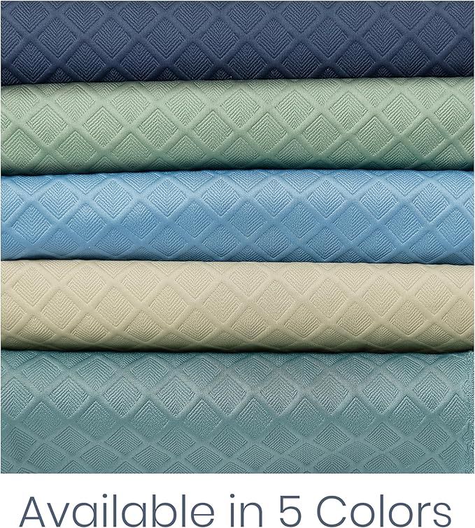 Arden Elastic Deep Seat Cushion Cover, (2-Pack), Stretch Knit Patio Cushion Slipcover, Fade Resistant, Machine Washable, Indoor/Outdoor Replacement Cover, Fits Multiple Sizes, Navy