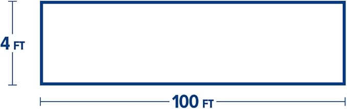 Tenax 2A250095 Guardian Warning Barrier HD 4'x100' Fluorescent Saftey Fence USA Made