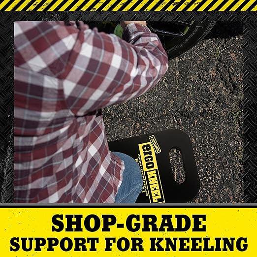 Foam Kneeling Pad – Extra Thick 1” Kneeling Mat 8” x 16” | Working Pad for Knees & Back | Heavy-Duty Anti-Fatigue Knee Cushion | Portable Industrial Kneeling Pad, Garden Mat
