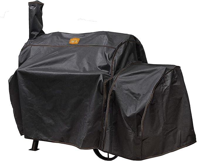 Oklahoma Joe's Highland Offset Smoker Cover and Charcoal Firebox Basket