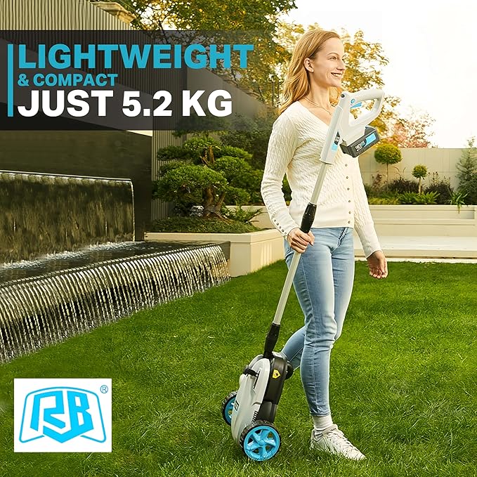 9" Lawnmower with 40V 2.0Ah Battery & Charger and 3-in-1 Leaf Blower/Vacuum/Mulcher with 40V 4.0Ah Battery & Fast Charger