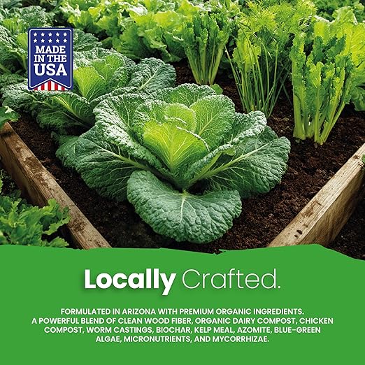 Soil Seed & Water SuperBooster Organic Concentrated Fertilizer – Soil Amendment for Robust Plant Growth - Food Plant Growth Enhancer - OMRI Listed Organic Fertilizer