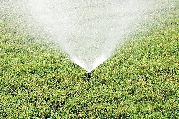 Rain Bird 1802FDSPRS Pressure Regulating (PRS) Professional Dual Spray Pop-Up Sprinkler, 360° Full Circle Pattern, 8' - 15' Spray Distance, 2" Pop-up Height (Pack of 4)