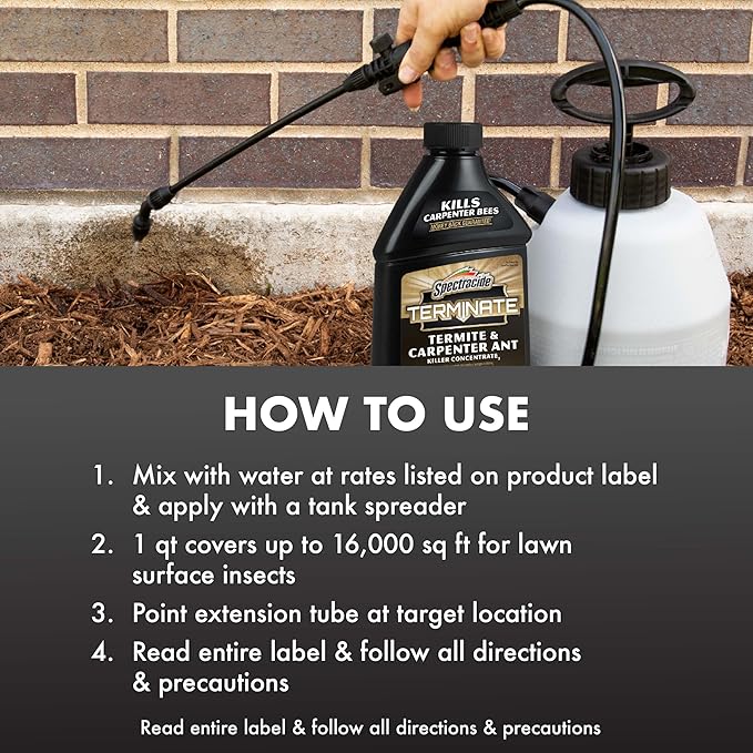 Spectracide 96410 HG-96410 Termite Killer, 32 oz
